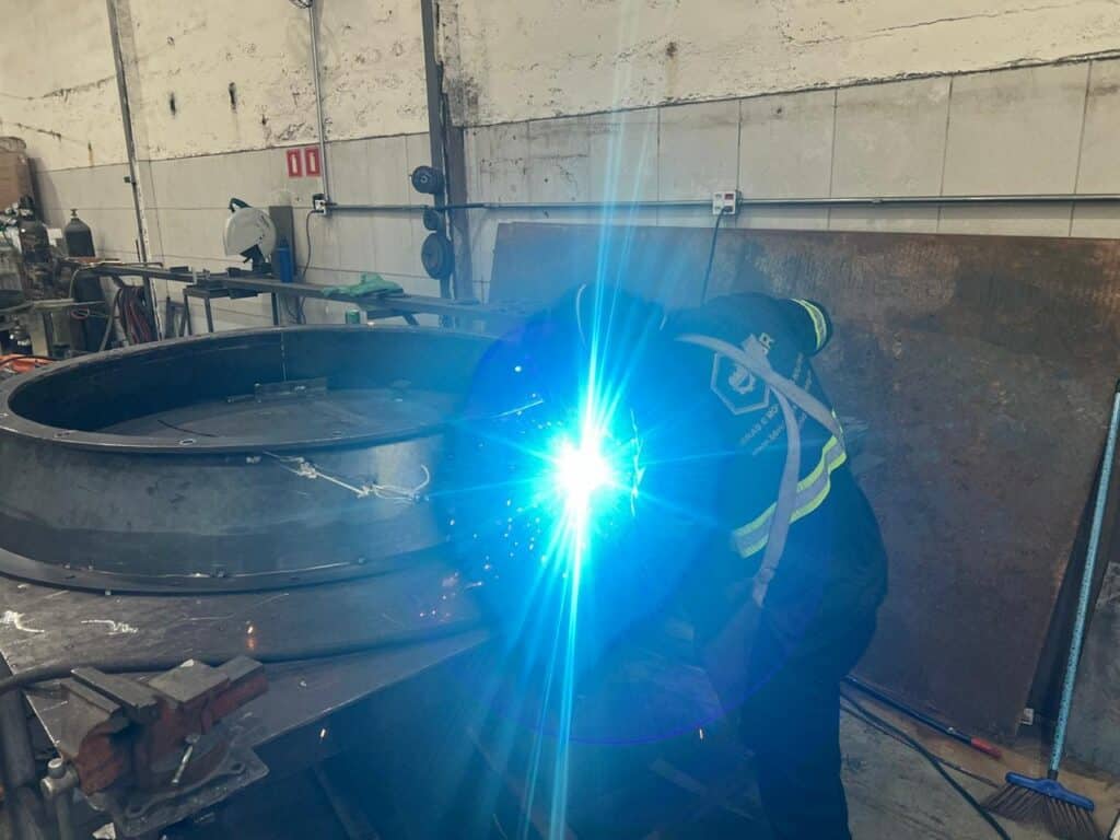 tubulação industrial