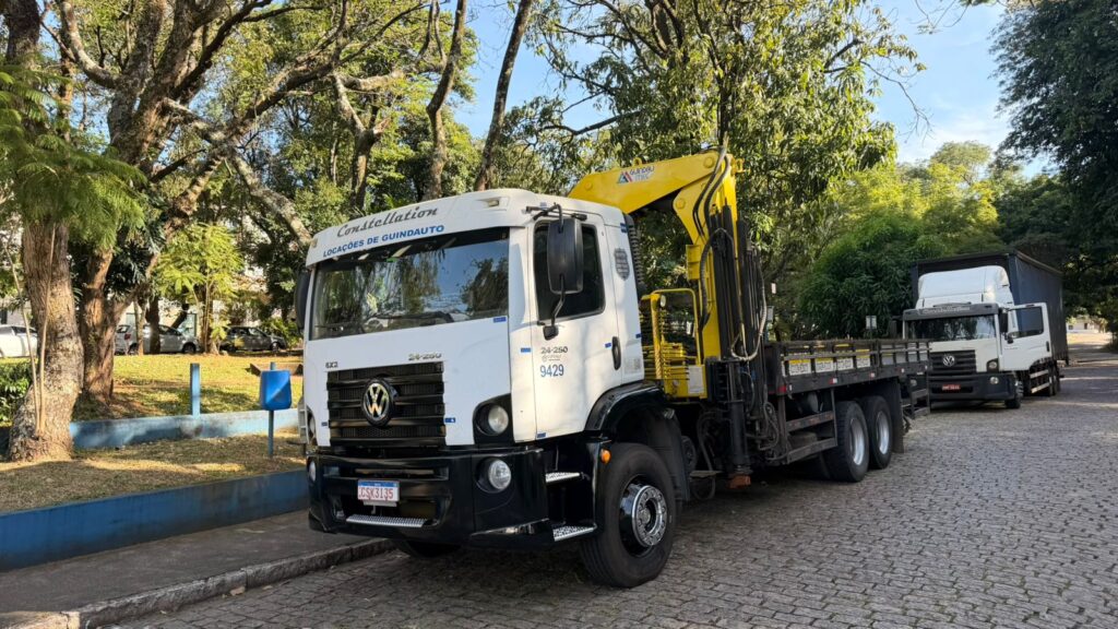 Locação de Guindaste e Munck.